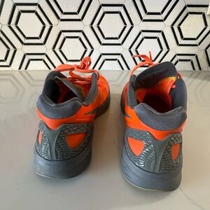 Nike Hyperdunk 2011 Orange and Gray Athletic Shoes